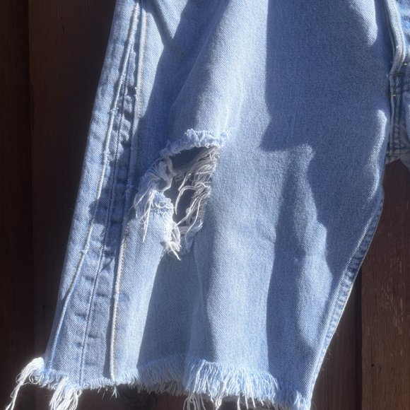 Vintage Levi's X Petros Denim Shorts - Picture 2 of 6